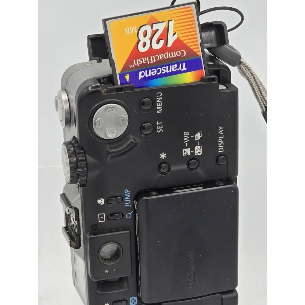 Canon PowerShot G1 3.3MP‎ Digital Camera w/3x Zoom & CF Card (UNTESTED) No Batt